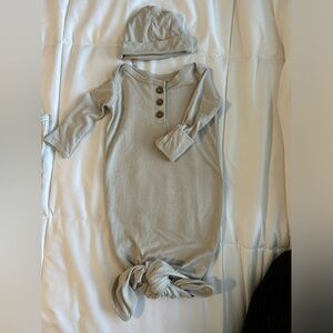 Newborn Jane Marie Baby Gown and Onesie Bundle
